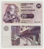 Уильям Томсон (лорд Кельвин). Клайдсдейл Банк (Шотландия) 20 фунтов (1972)